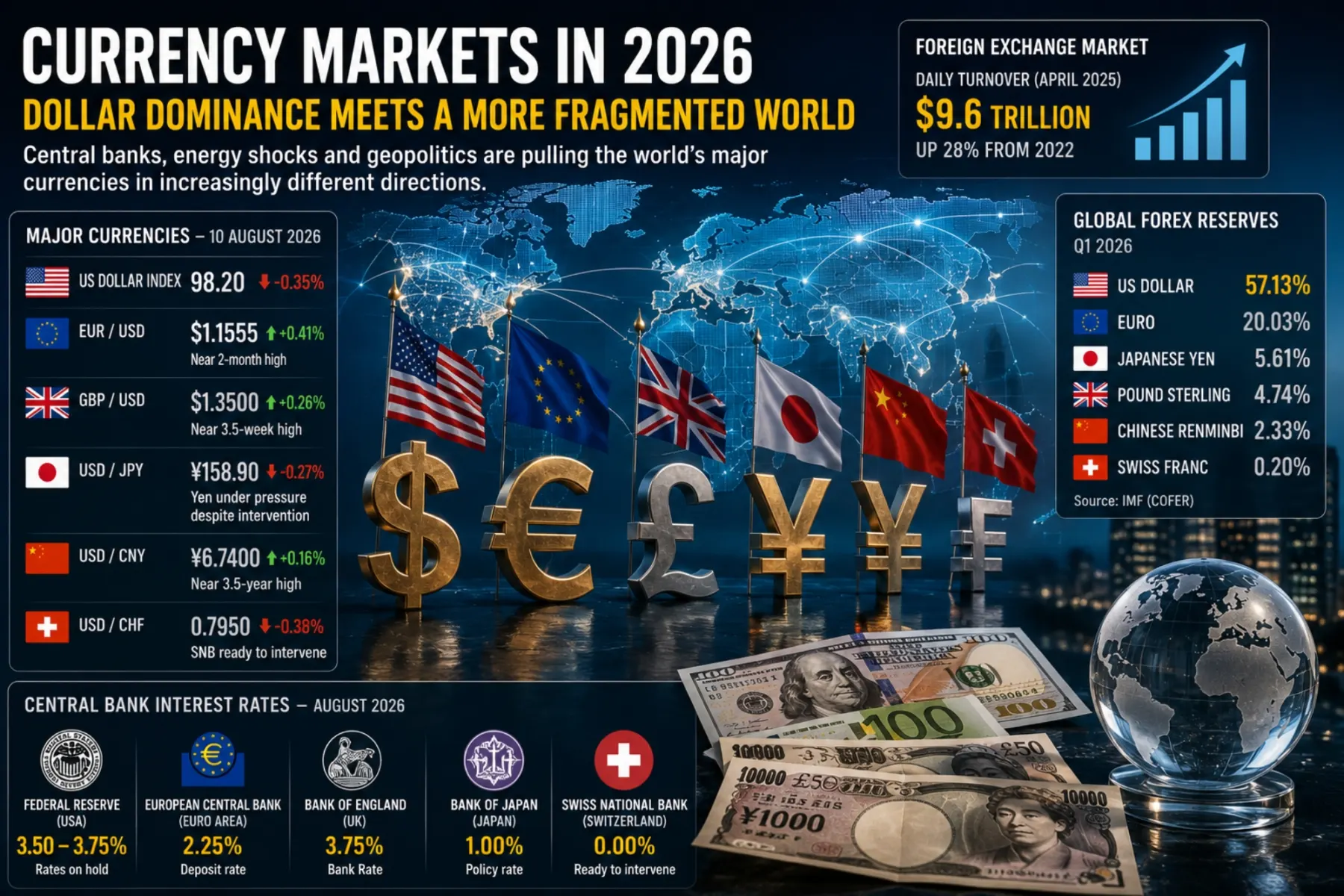 Currency Markets in 2026: Dollar Dominance Meets a More Fragmented Financial World