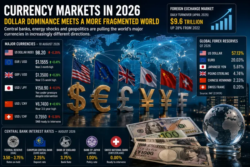Currency Markets in 2026: Dollar Dominance Meets a More Fragmented Financial World