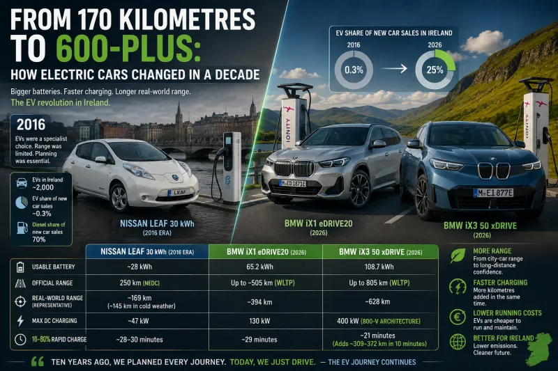 From 170 Kilometres to 600-Plus: How Electric Cars Changed in a Decade