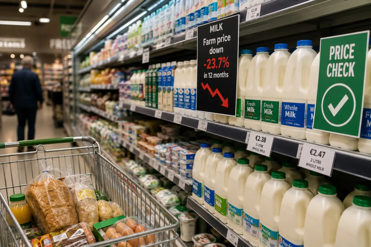From Farm Gate to Supermarket: Why Ireland’s Food Prices Are Moving in Different Directions