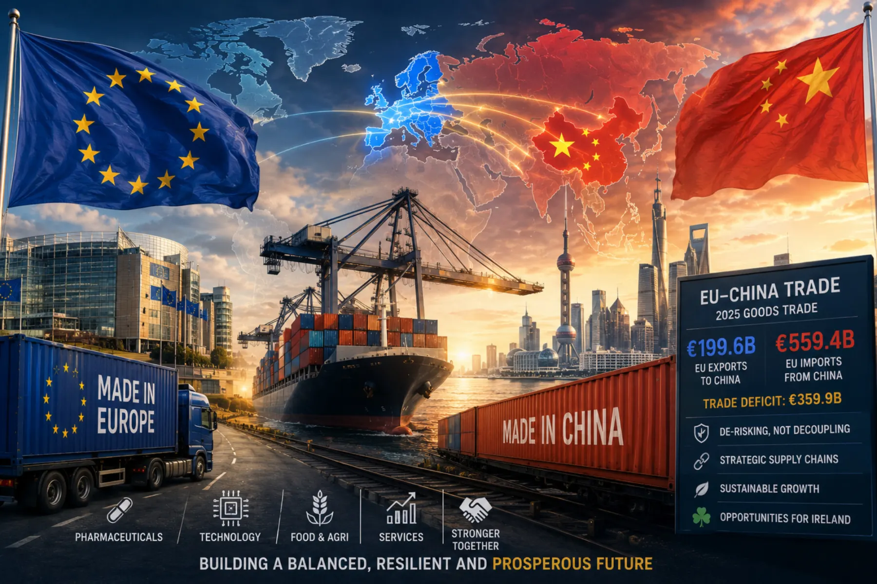 From Globalisation to “De-Risking”: How Europe and China Are Rewriting Their Trade Relationship — and Why Ireland Has More at Stake Than It May Seem