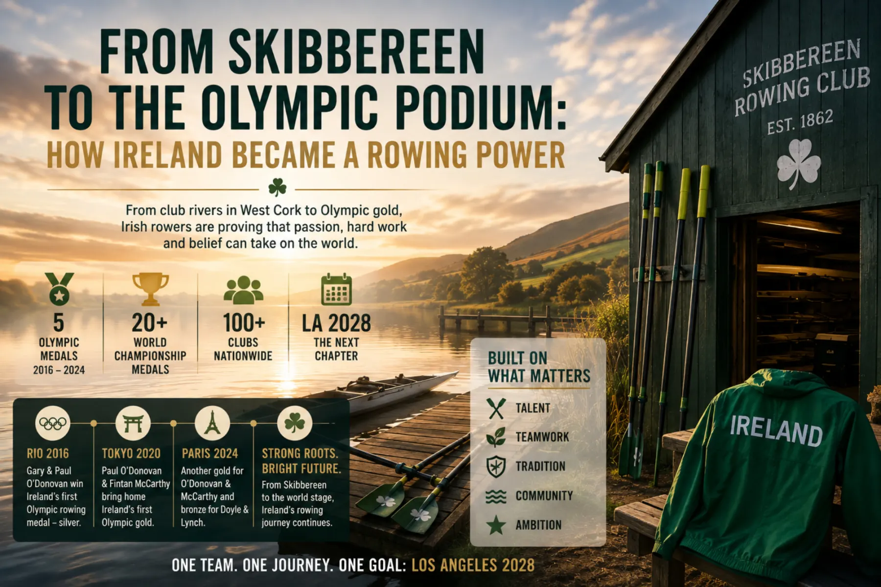 From Skibbereen to the Olympic Podium: How Ireland Became a Rowing Power