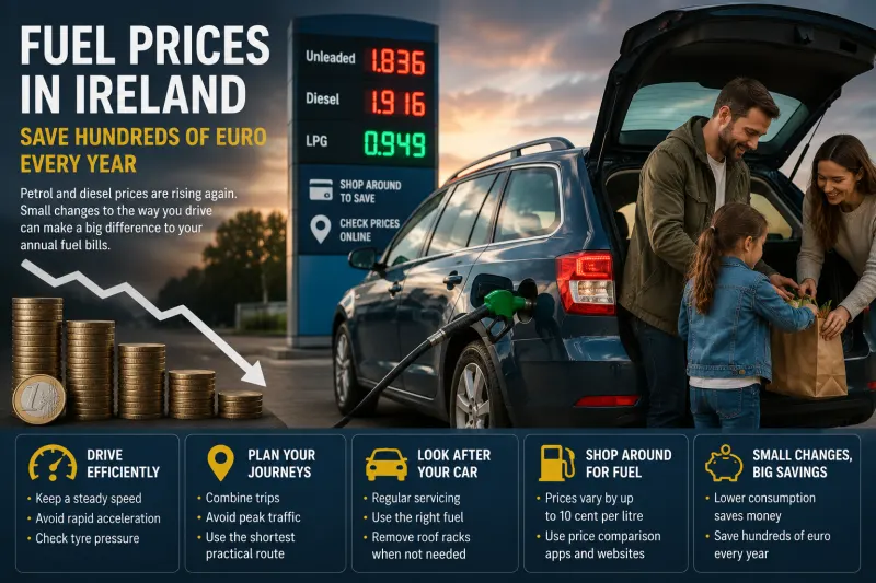Fuel Prices in Ireland: How Families Can Cut Hundreds of Euro From Their Annual Driving Costs
