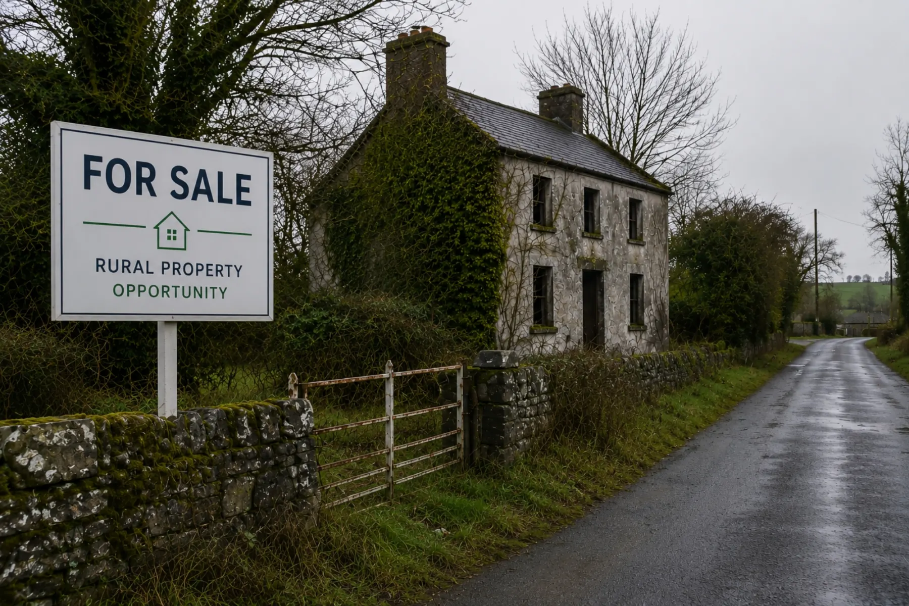 Ireland’s Empty Rural Houses: Why Thousands of Homes Still Stand Unused During a Housing Shortage