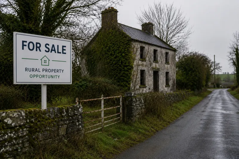 Ireland’s Empty Rural Houses: Why Thousands of Homes Still Stand Unused During a Housing Shortage