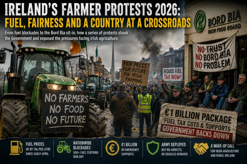 Ireland’s Farmers Take to the Streets — A Year of Protest and Unrest