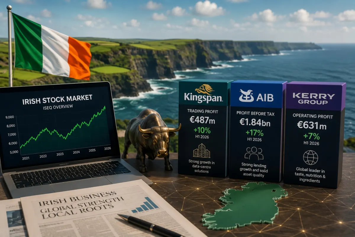Irish Stocks in 2026: Three Companies Showing How Ireland Built Global Businesses from a Small Economy