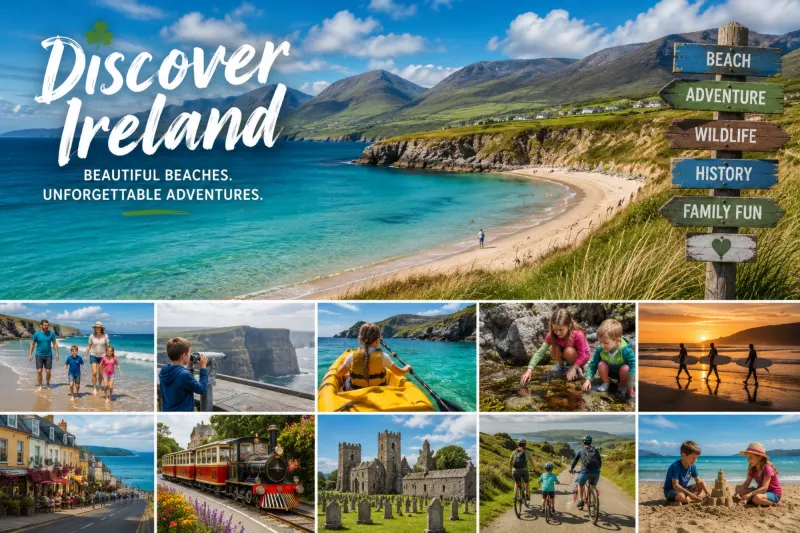 Seven of Ireland’s Most Beautiful Beaches for Families — And What to Do Beyond the Sand
