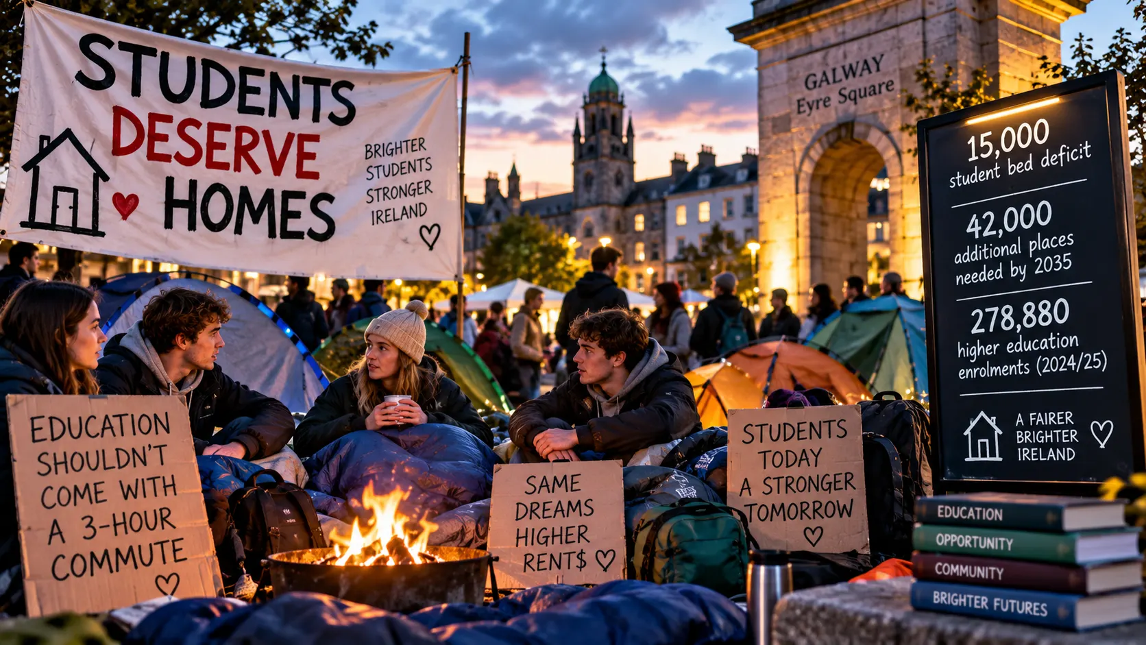 Accepted by College, Shut Out by Housing — Why Ireland Still Has a 15,000-Bed Student Shortfall