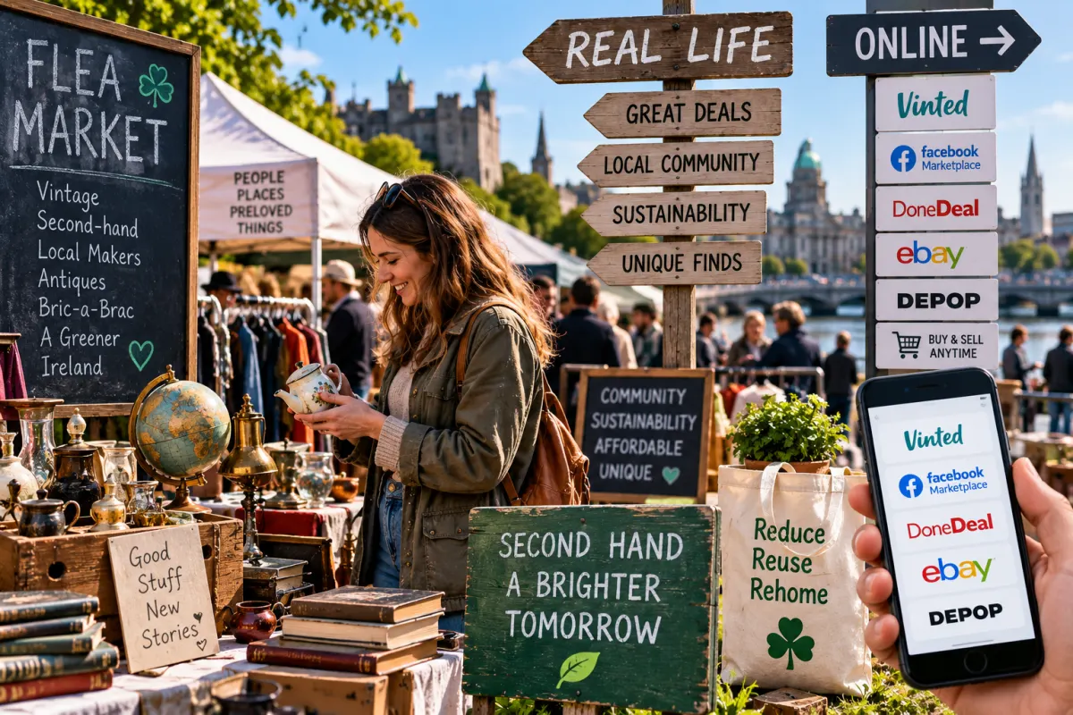 From Car Boots to Vinted — Why Ireland’s Flea Markets Still Matter in a Digital Resale Economy