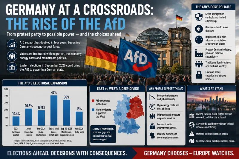 Germany’s AfD Moves Closer to Power — and Its EU and Migration Agenda Carries Far-Reaching Risks