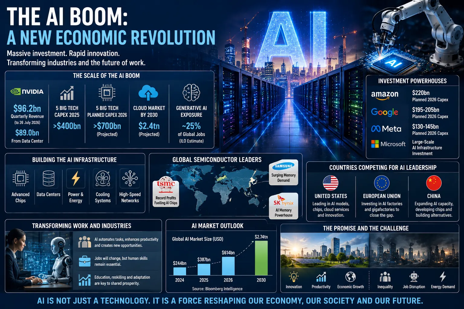 The AI Investment Supercycle: How Chips, Data Centres and Automation Are Redistributing Economic Power