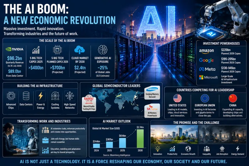 The AI Investment Supercycle: How Chips, Data Centres and Automation Are Redistributing Economic Power