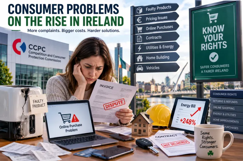 Why Consumer Problems Are Rising in Ireland — and Why Stronger Rights Do Not Always Mean Easy Redress